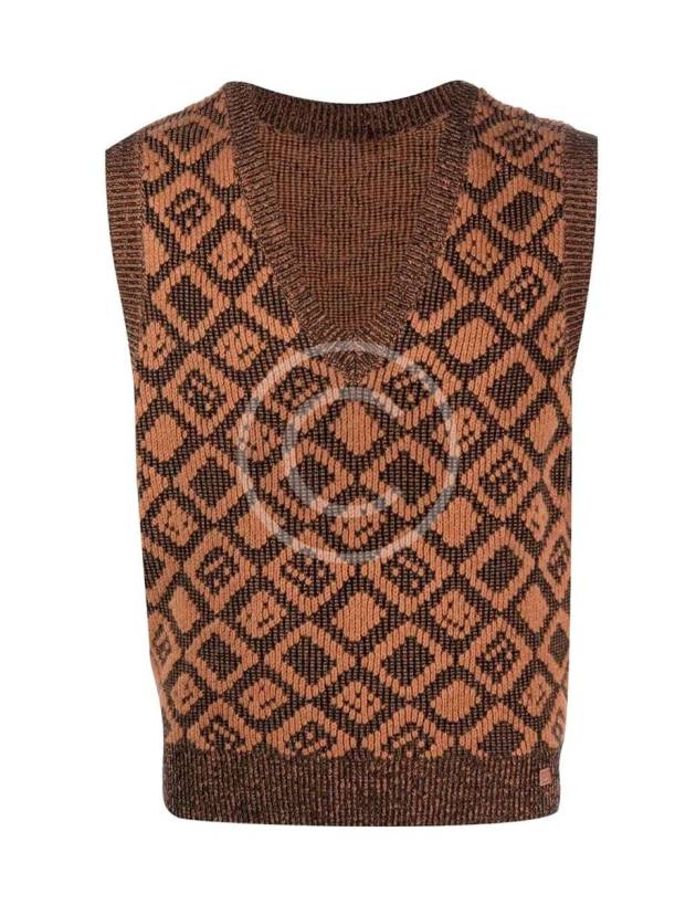 Knitted vest
